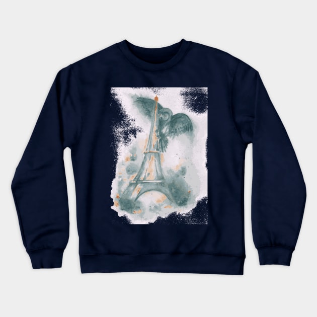 Own on Eifel Tower Crewneck Sweatshirt by artbyluko